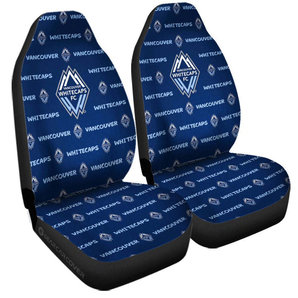 Vancouver Whitecaps FC Car Seat Covers Sporty Team Collection - Gearcarcover - 3