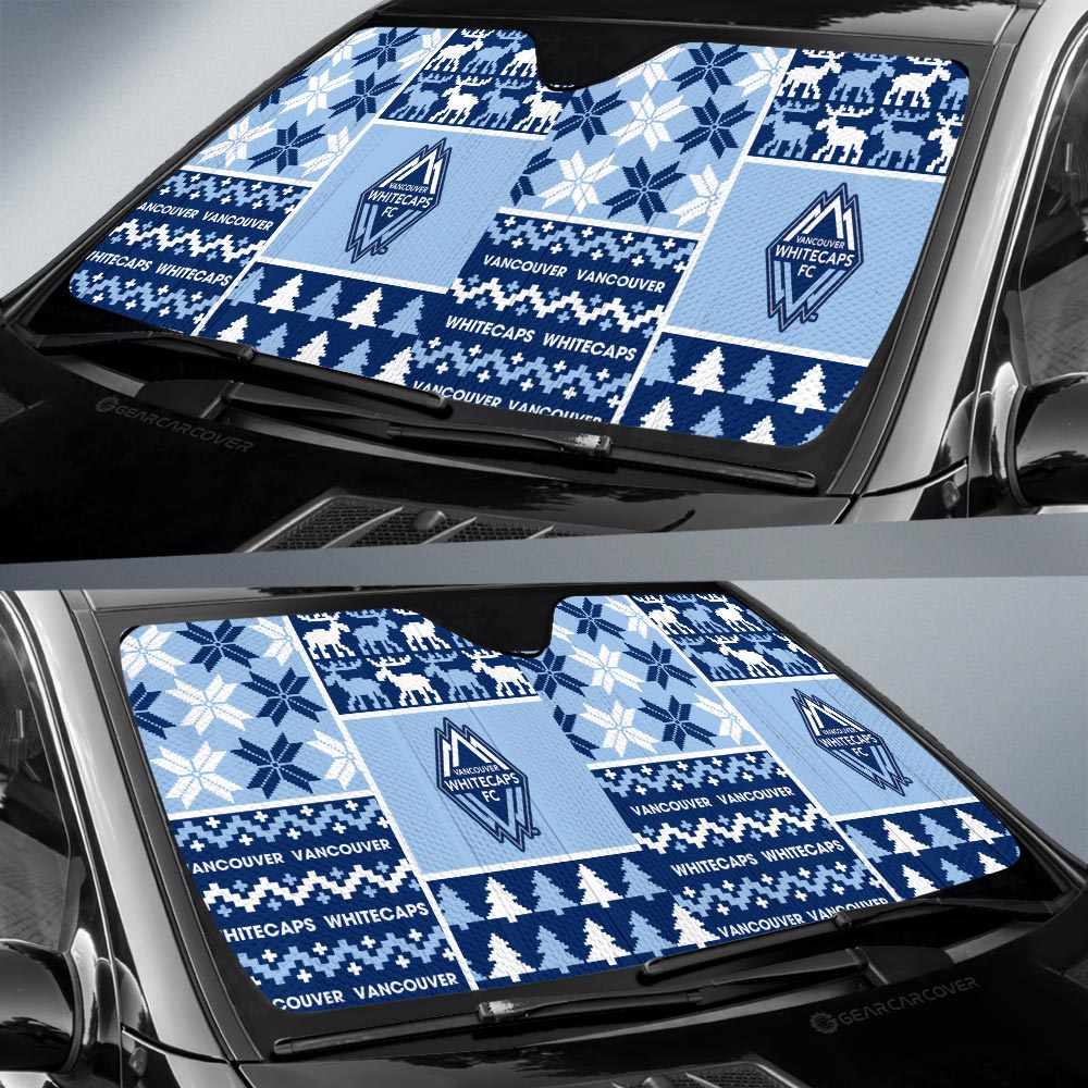 Vancouver Whitecaps FC Car Sunshade Custom Ugly Style Car Accessories - Gearcarcover - 2