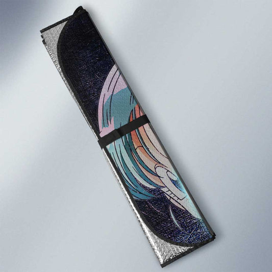 Vegeta And Bulma Car Sunshade Custom Car Interior Accessories - Gearcarcover - 2