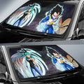 Vegeta And Bulma Car Sunshade Custom Car Interior Accessories - Gearcarcover - 3