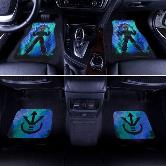 Vegeta Blue Car Floor Mats Custom Anime Car Accessories - Gearcarcover - 2