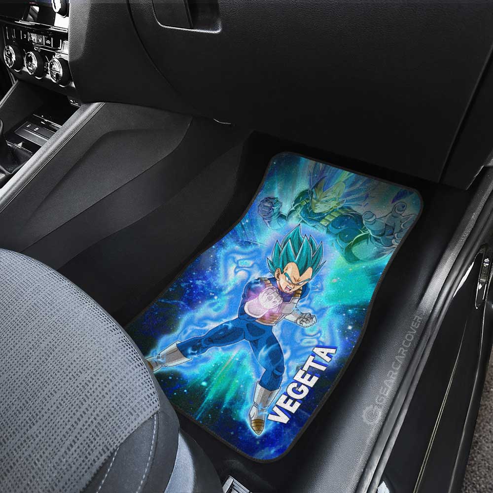 Vegeta Blue Car Floor Mats Custom Characters Dragon Ball Car Accessories - Gearcarcover - 3