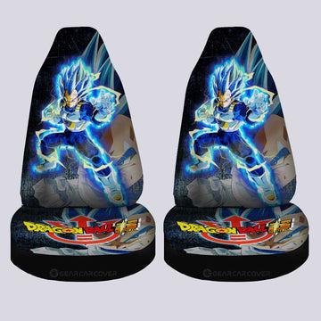 Vegeta Blue Car Seat Covers Custom Car Accessories - Gearcarcover - 1