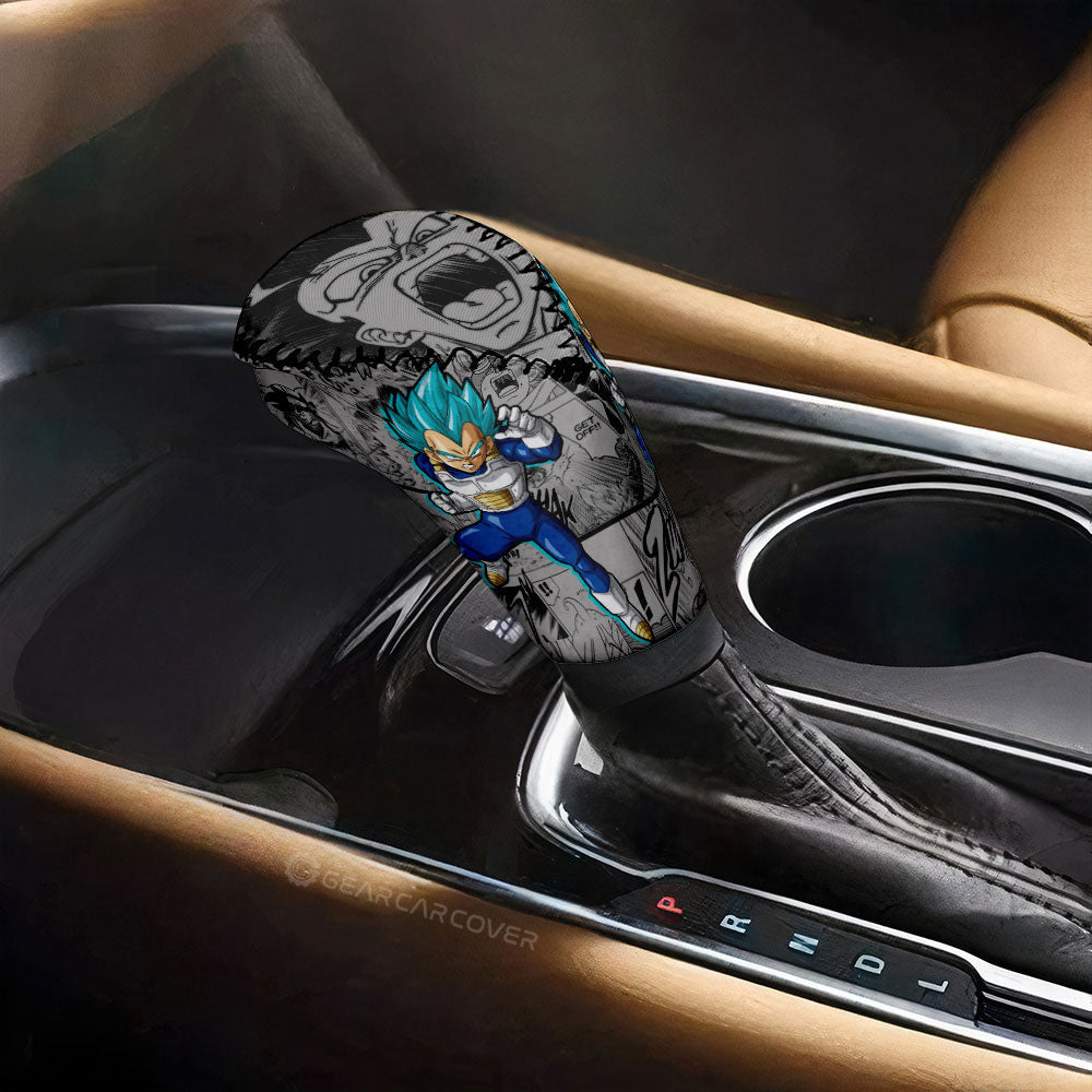 Vegeta Blue Car Shift Knobs Cover Set Collection - Gearcarcover - 3