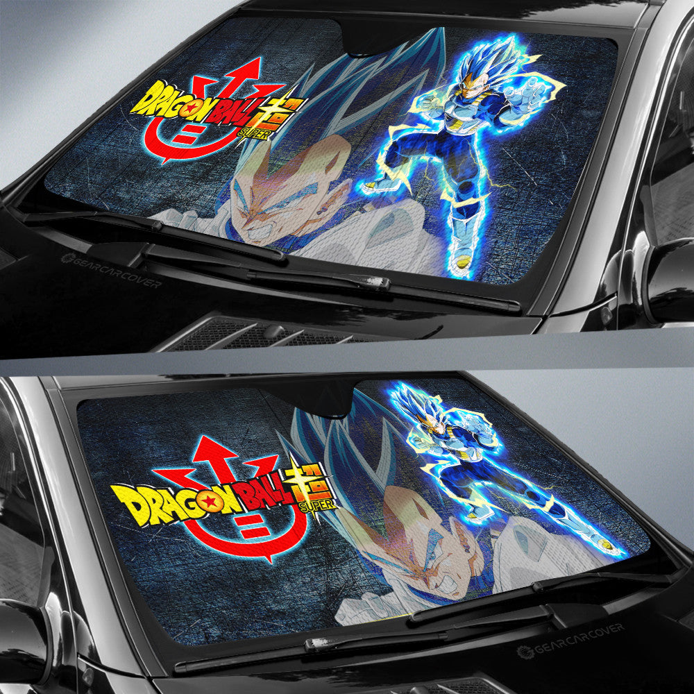 Vegeta Blue Car Sunshade Custom Car Interior Accessories - Gearcarcover - 3