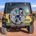 Vegeta Blue Spare Tire Covers Camera Hole Collection - Gearcarcover - 3