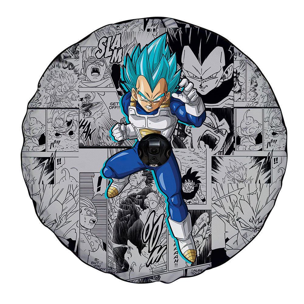 Vegeta Blue Spare Tire Covers Camera Hole Collection - Gearcarcover - 4