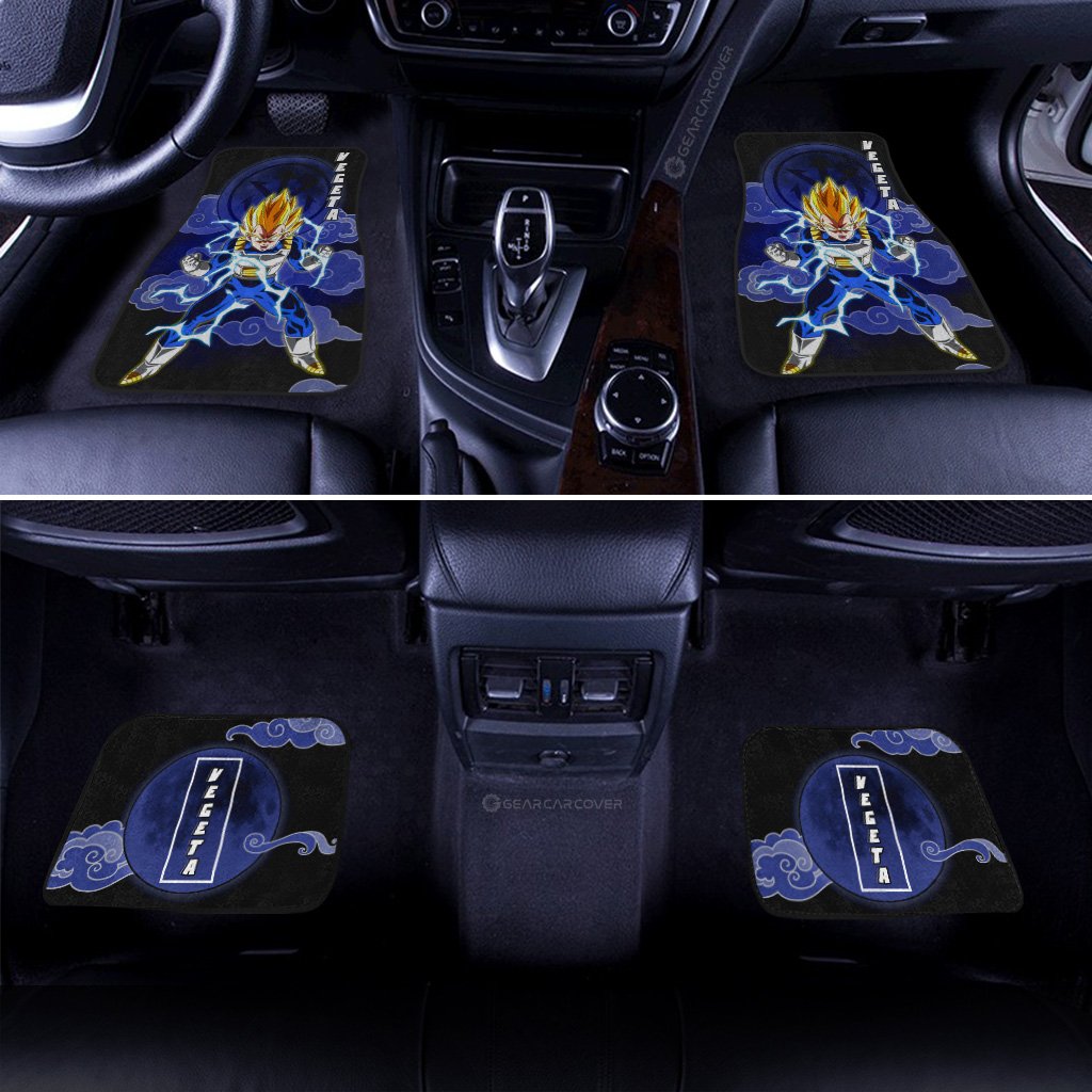 Vegeta SSJ Car Floor Mats Custom Anime Dragon Ball Car Accessories - Gearcarcover - 3