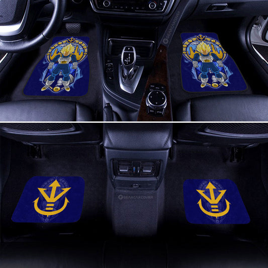 Vegeta SSJ Car Floor Mats Custom Car Interior Accessories - Gearcarcover - 2