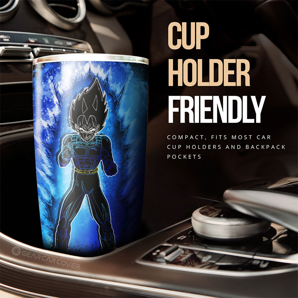 Vegeta Tumbler Cup Custom Anime Car Accessories - Gearcarcover - 3