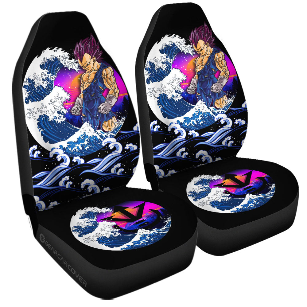 Vegeta Ultra Ego Car Seat Covers Custom Dragon Ball Car Interior Accessories - Gearcarcover - 3