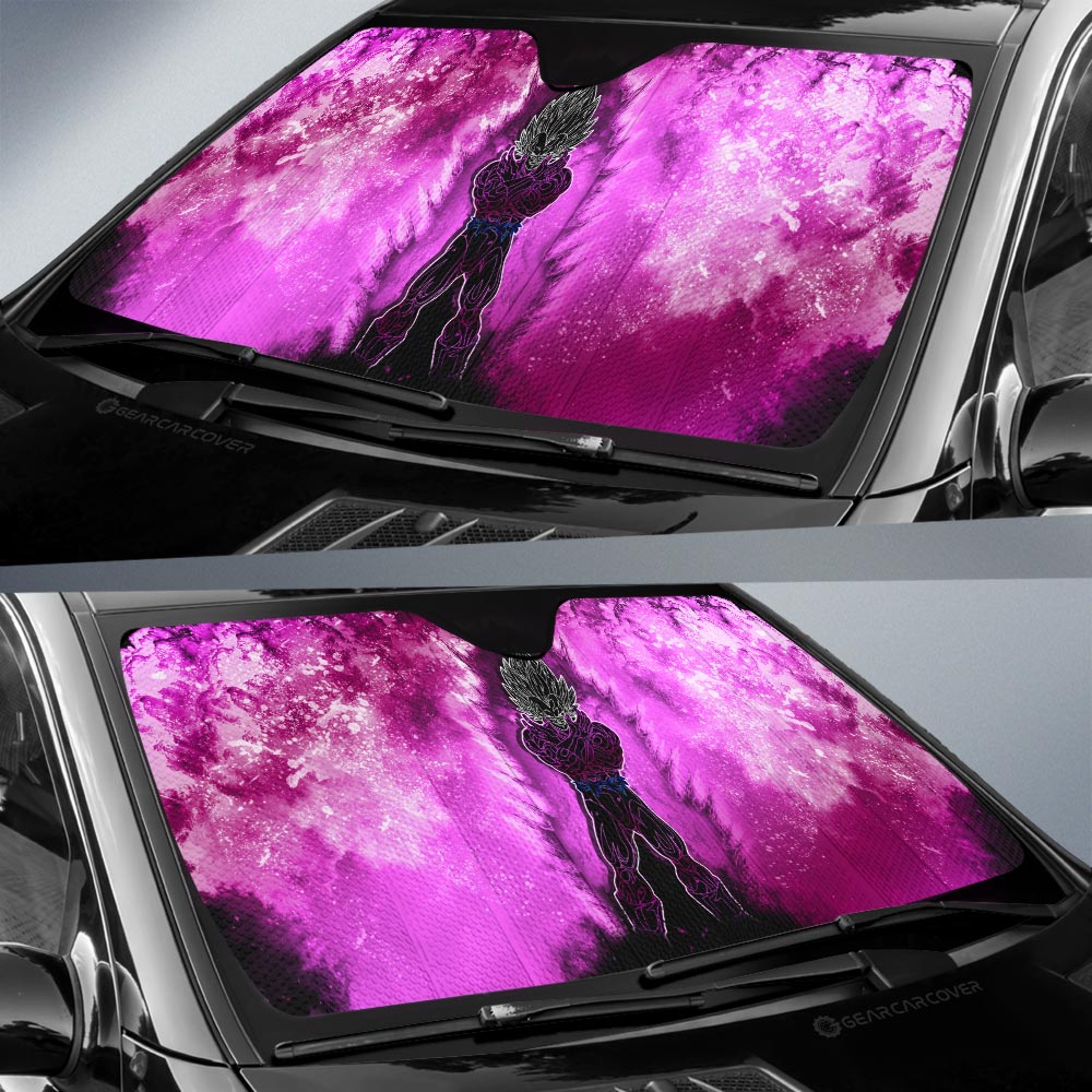 Vegeta Ultra Ego Car Sunshade Custom Anime Car Accessories - Gearcarcover - 2