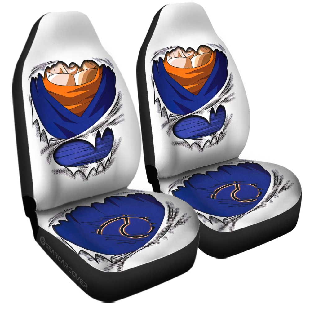 Vegito Uniform Car Seat Covers Custom - Gearcarcover - 3
