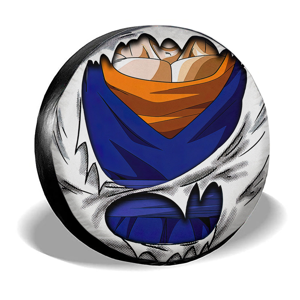 Vegito Uniform Spare Tire Cover Custom - Gearcarcover - 3