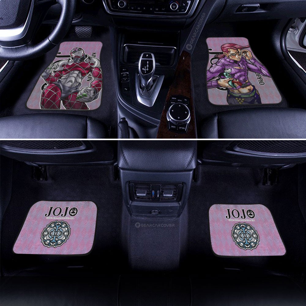 Vinegar Doppio Car Floor Mats Custom -Bizarre-Adventure - Gearcarcover - 3