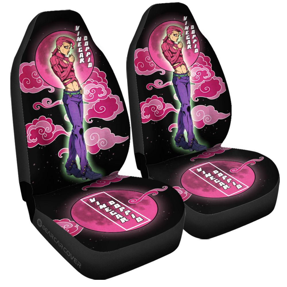Vinegar Doppio Car Seat Covers Custom Bizarre Adventure Car Accessories - Gearcarcover - 3
