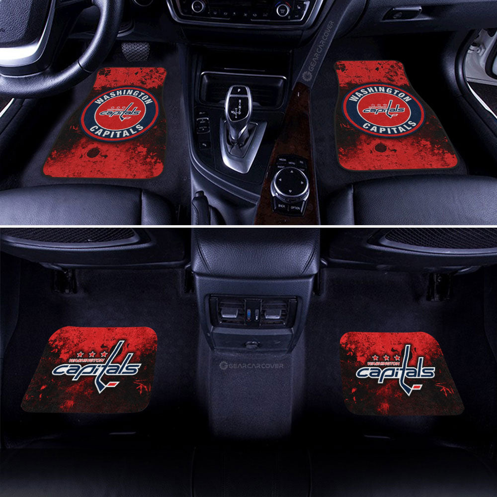 Washington Capitals Car Floor Mats Custom Car Accessories - Gearcarcover - 2