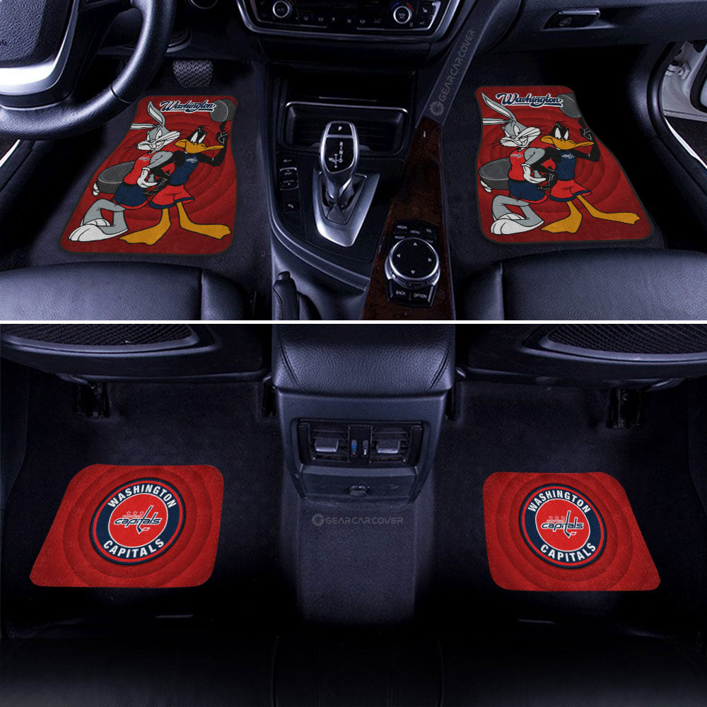Washington Capitals Car Floor Mats Custom Car Accessories - Gearcarcover - 2