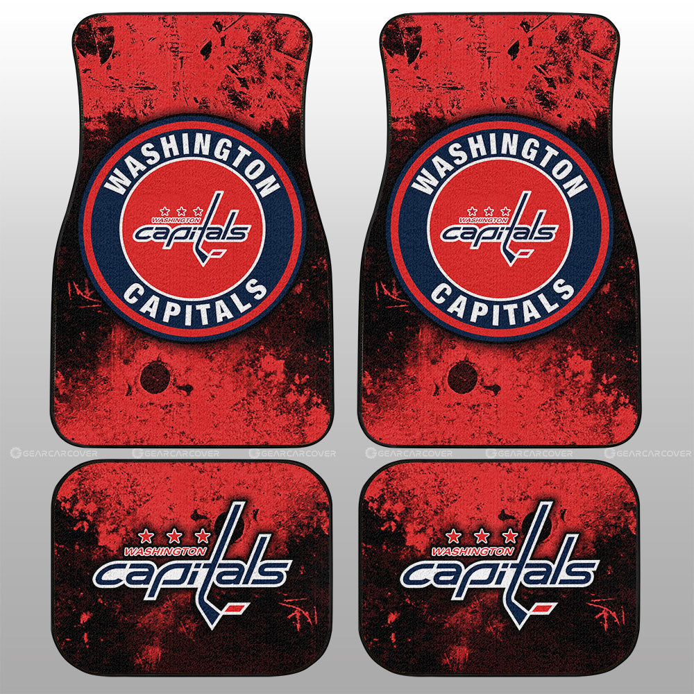 Washington Capitals Car Floor Mats Custom Car Accessories - Gearcarcover - 1