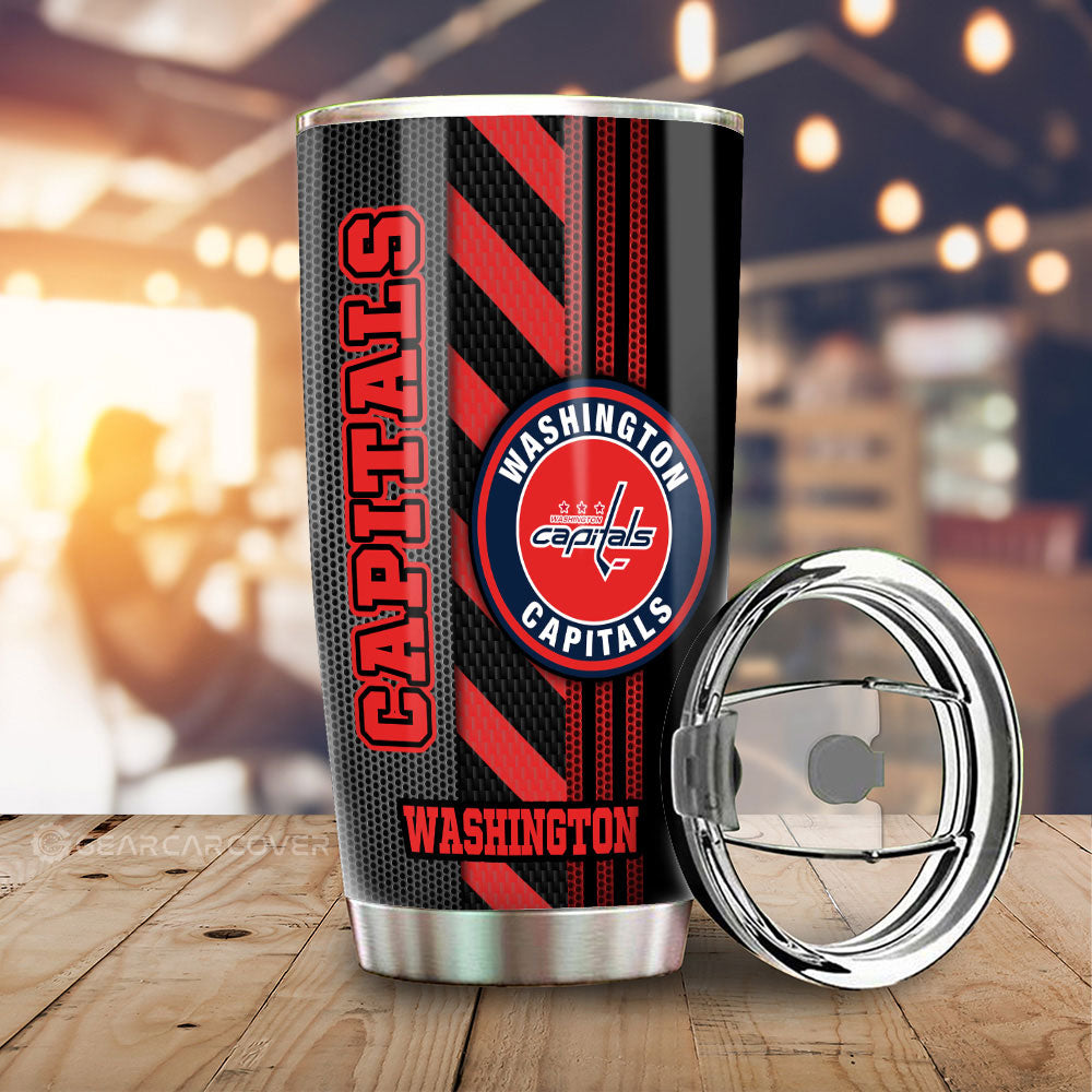 Washington Capitals Tumbler Cup Custom Car Accessories - Gearcarcover - 2