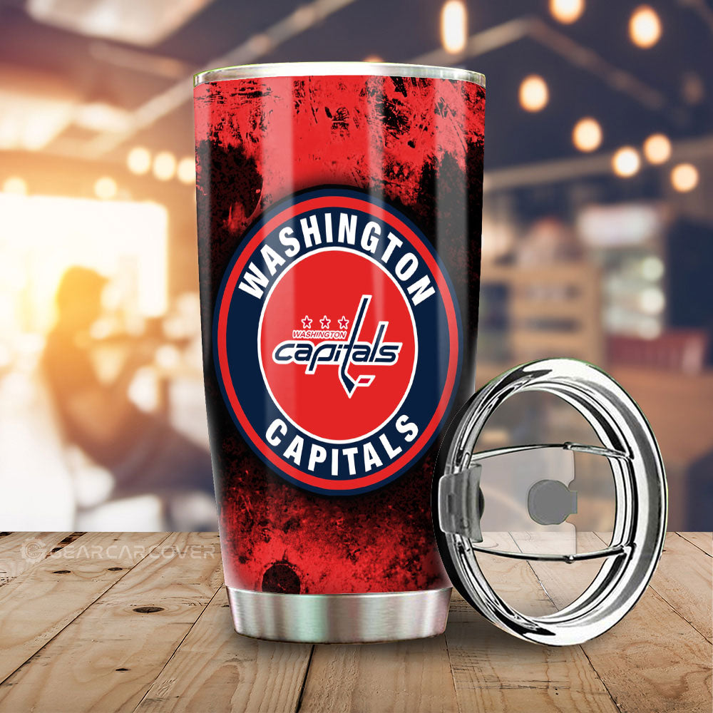 Washington Capitals Tumbler Cup Custom Car Accessories - Gearcarcover - 2