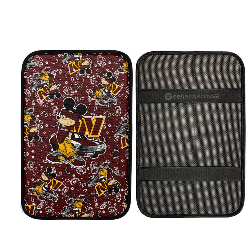 Washington Commanders Car Center Console Cover Cartoon Theme Collection - Gearcarcover - 2