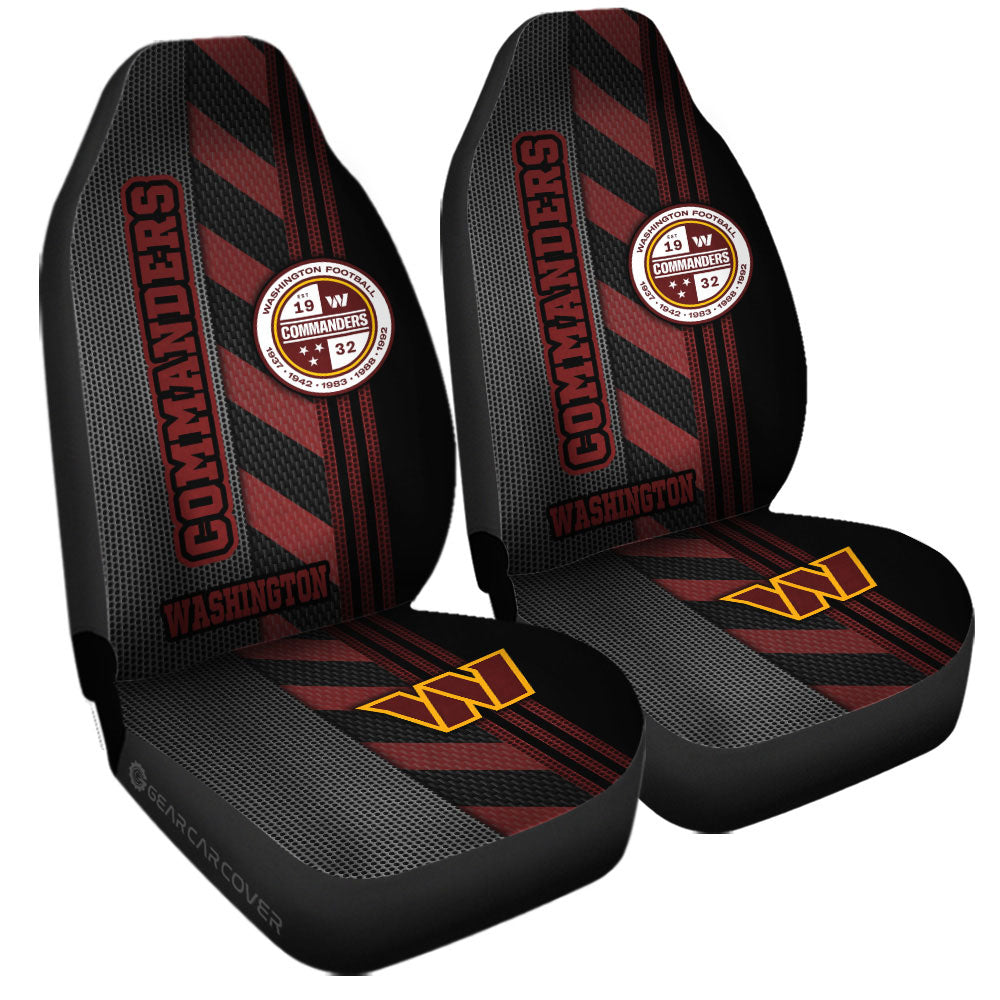 Washington Commanders Car Seat Covers Custom Car Accessories - Gearcarcover - 3