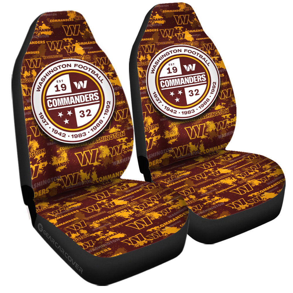 Washington Commanders Car Seat Covers Custom Car Accessories - Gearcarcover - 3