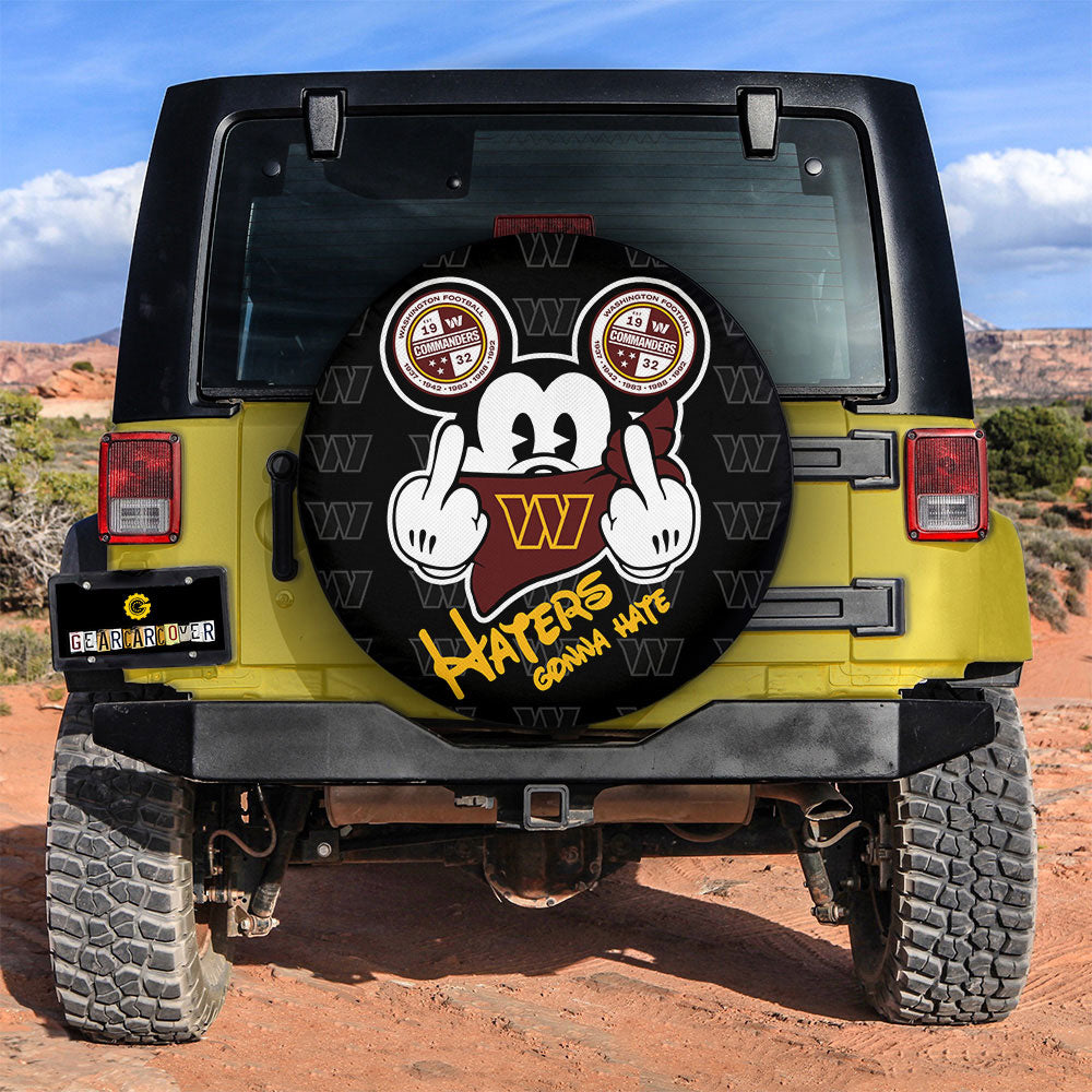 Washington Commanders Spare Tire Covers Custom Car Accessories - Gearcarcover - 2
