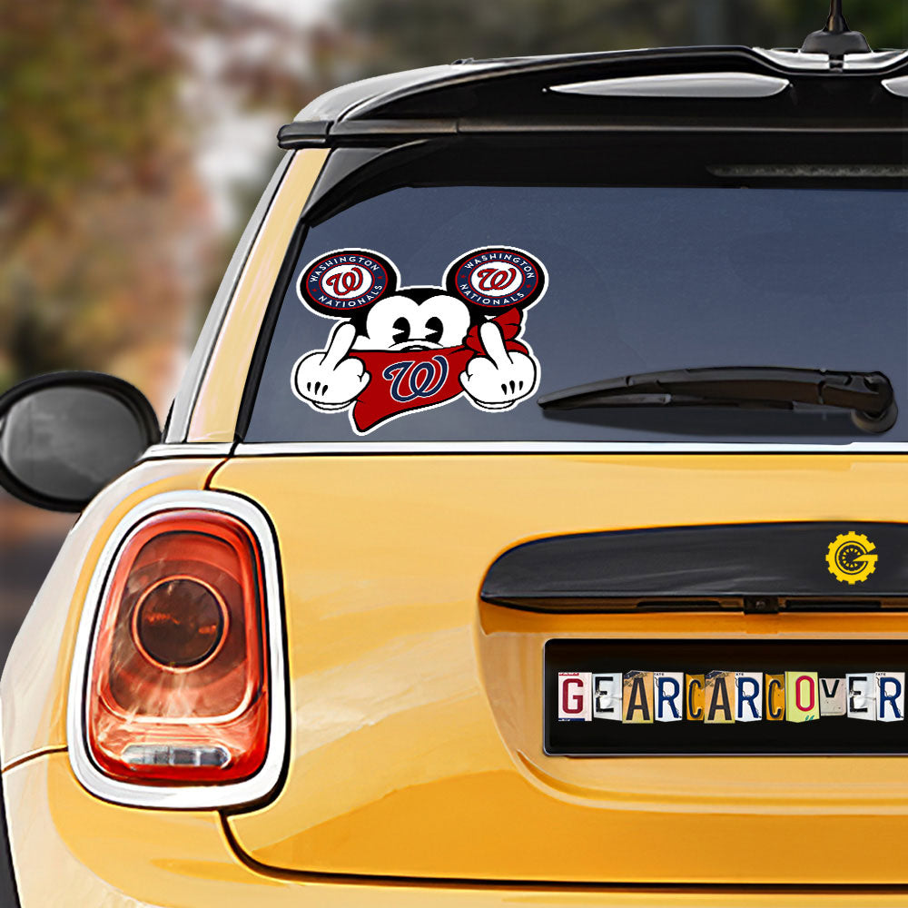 Washington Nationals Car Sticker Custom Car Accessories - Gearcarcover - 1
