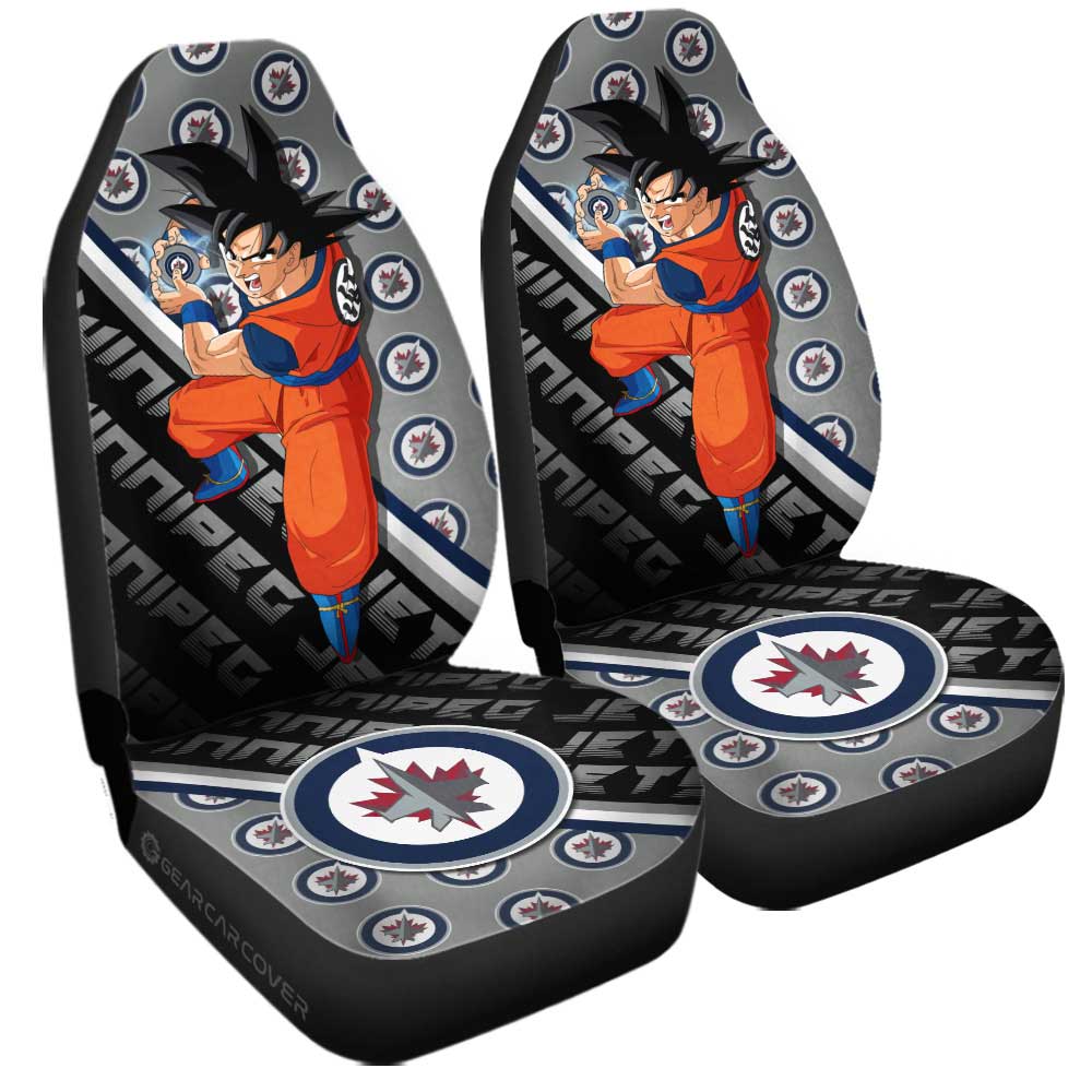 Winnipeg Jets Car Seat Covers Goku Car Decorations For Fans - Gearcarcover - 3