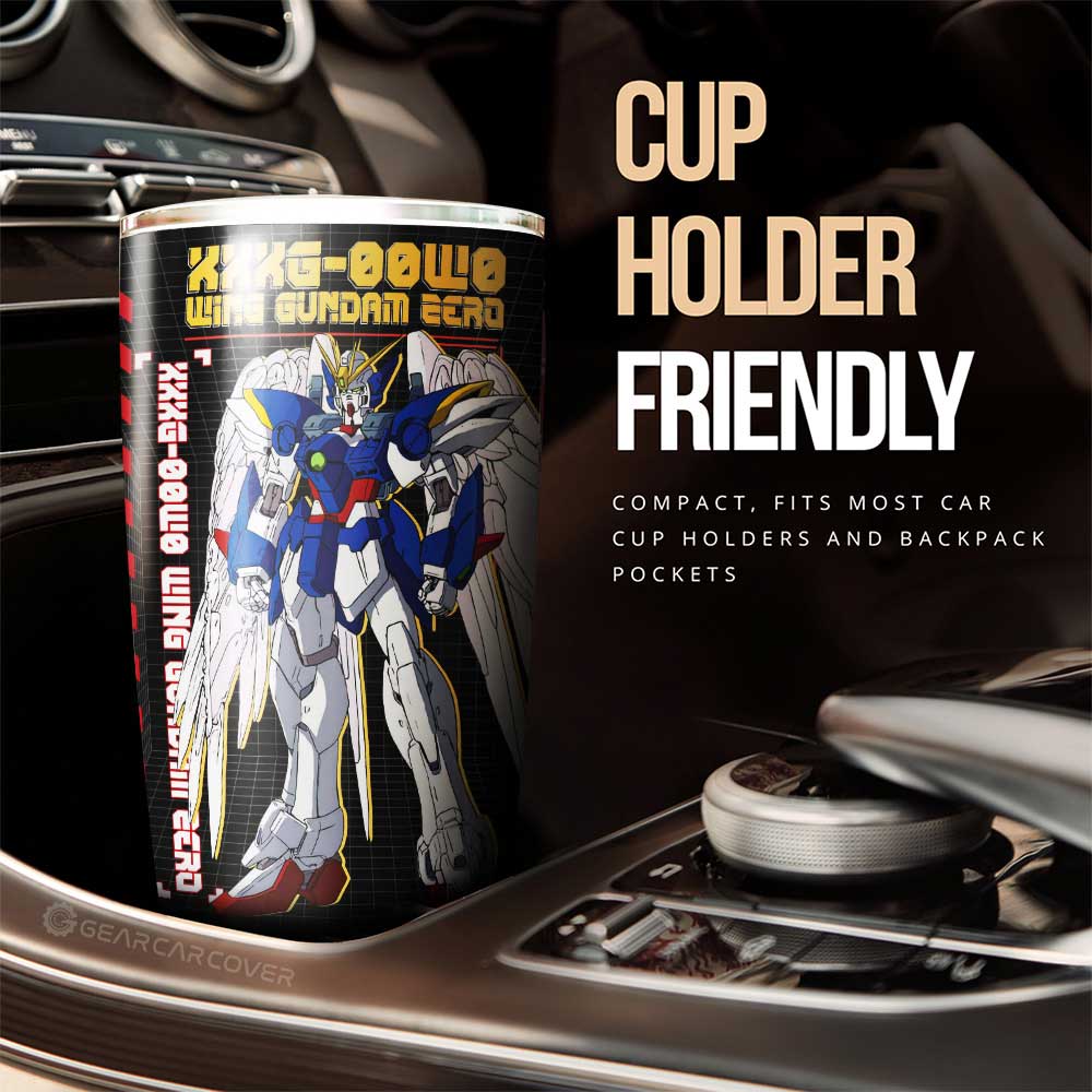 XXXG-00W0 Wing Zero Tumbler Cup Custom Car Interior Accessories - Gearcarcover - 2