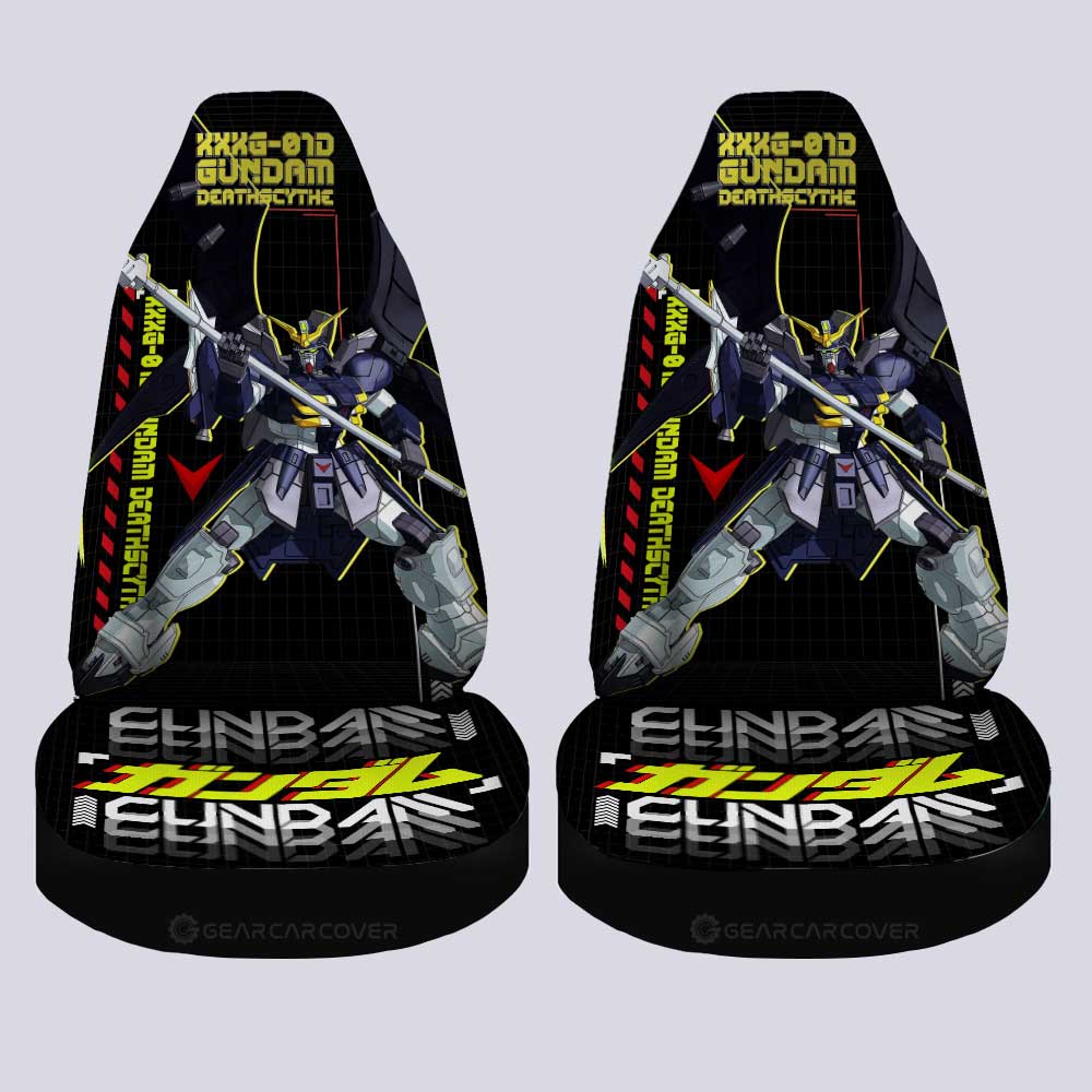 XXXG-01D Deathscythe Car Seat Covers Custom Car Accessories - Gearcarcover - 2