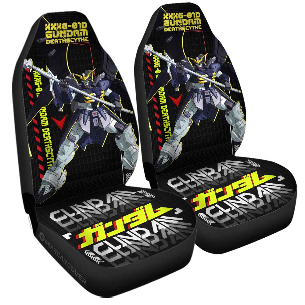 XXXG-01D Deathscythe Car Seat Covers Custom Car Accessories - Gearcarcover - 1