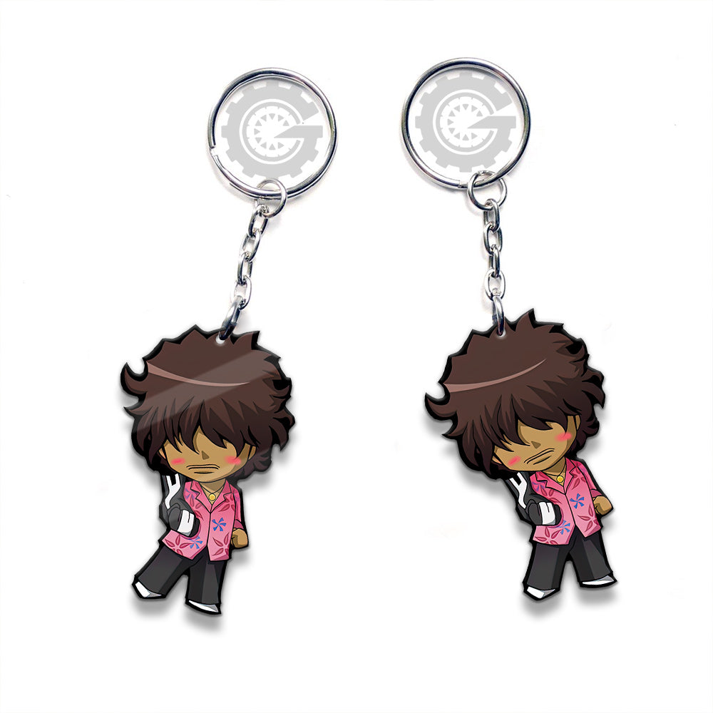 Yasutora Sado Keychain Custom Bleach Car Accessories - Gearcarcover - 3