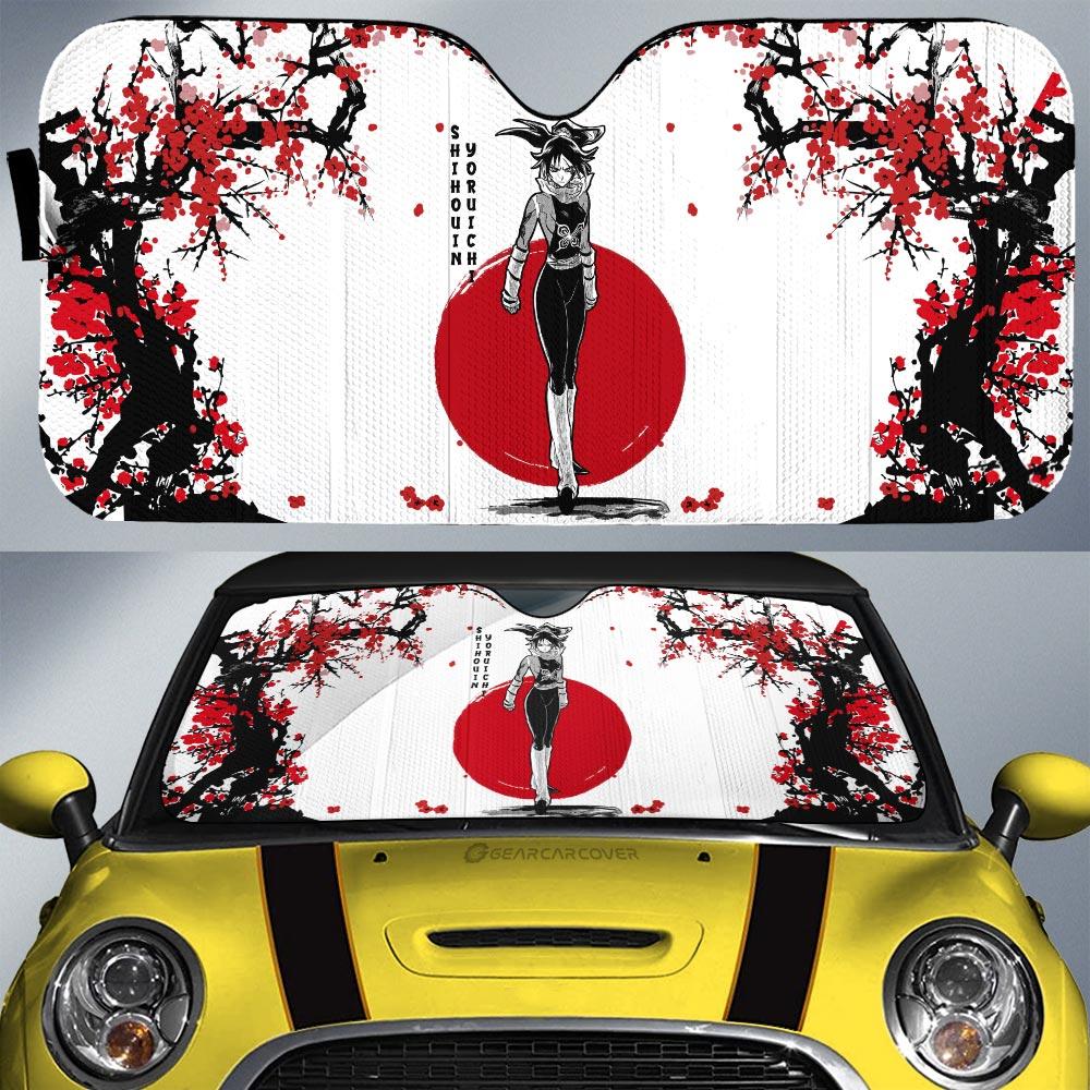 Yoruichi Shihouin Car Sunshade Custom Janpan Style Anime Bleach Car Accessories - Gearcarcover - 1