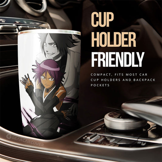 Yoruichi Shihouin Tumbler Cup Custom Bleach - Gearcarcover - 2