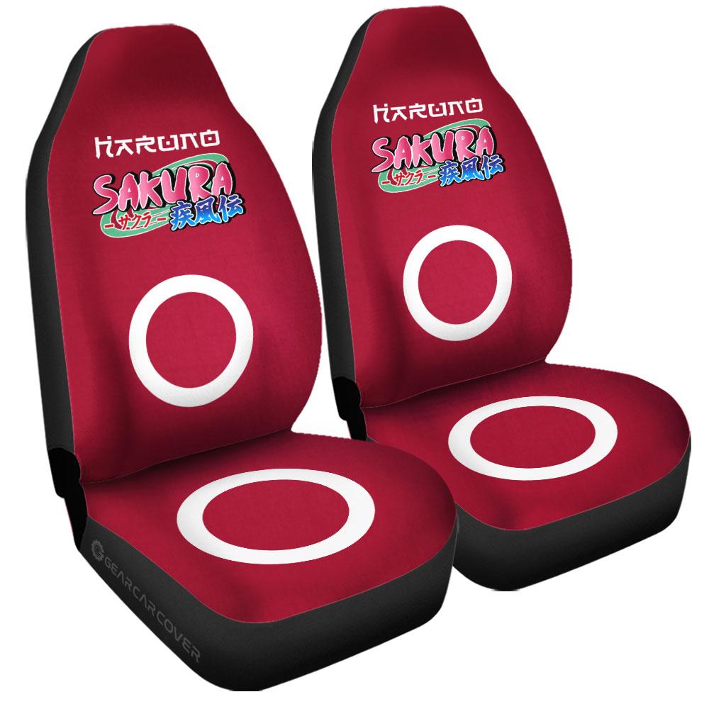 Young Sakura Car Seat Covers Custom Anime Car Interior Accessories - Gearcarcover - 3