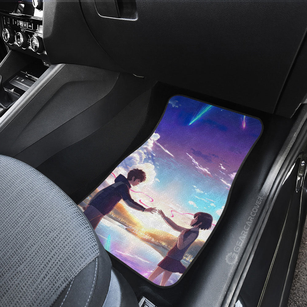 Your Name Car Floor Mats Custom Anime Car Accessories - Gearcarcover - 3