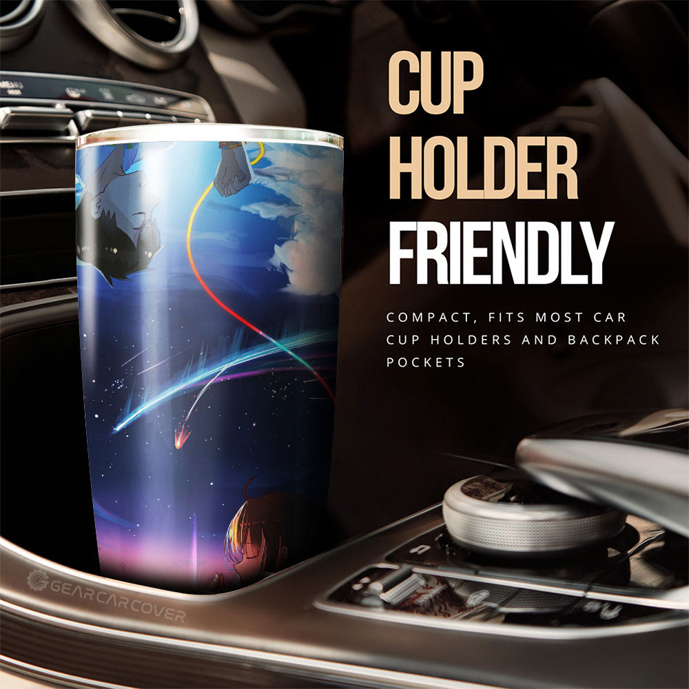 Your Name Tumbler Cup Custom Anime Car Accessories - Gearcarcover - 3