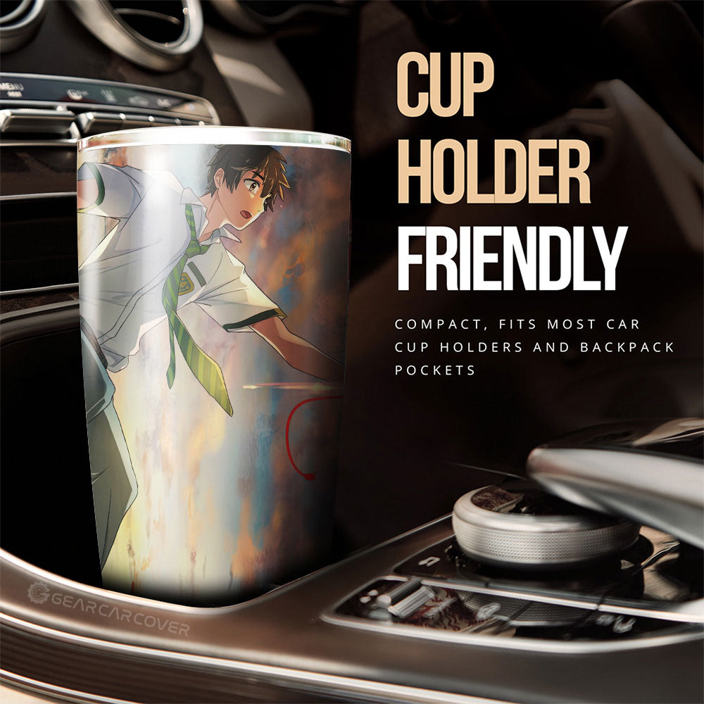Your Name Tumbler Cup Custom Anime Car Accessories - Gearcarcover - 3