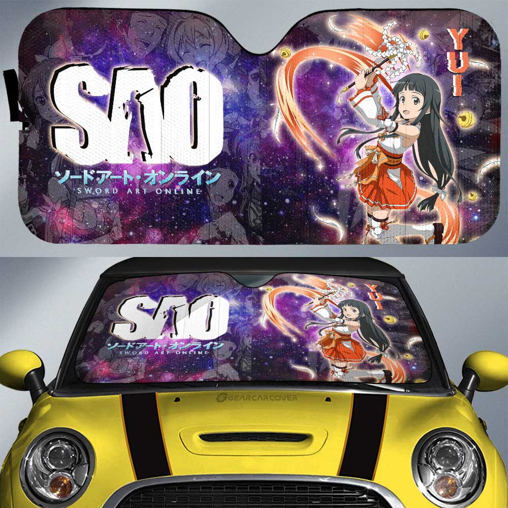 Yui Car Sunshade Custom Manga Galaxy Style - Gearcarcover - 1