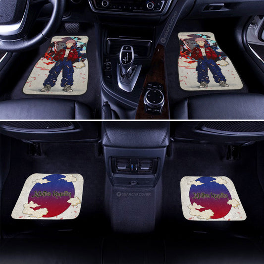 Yuji Itadori Car Floor Mats Anime Collection - Gearcarcover - 2
