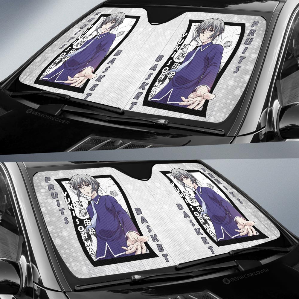 Yuki Sohma Car Sunshade Custom Car Interior Accessories - Gearcarcover - 3