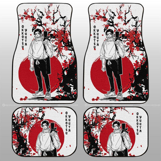 Yuta Okkotsu Car Floor Mats Custom Japan Style Car Accessories - Gearcarcover - 2