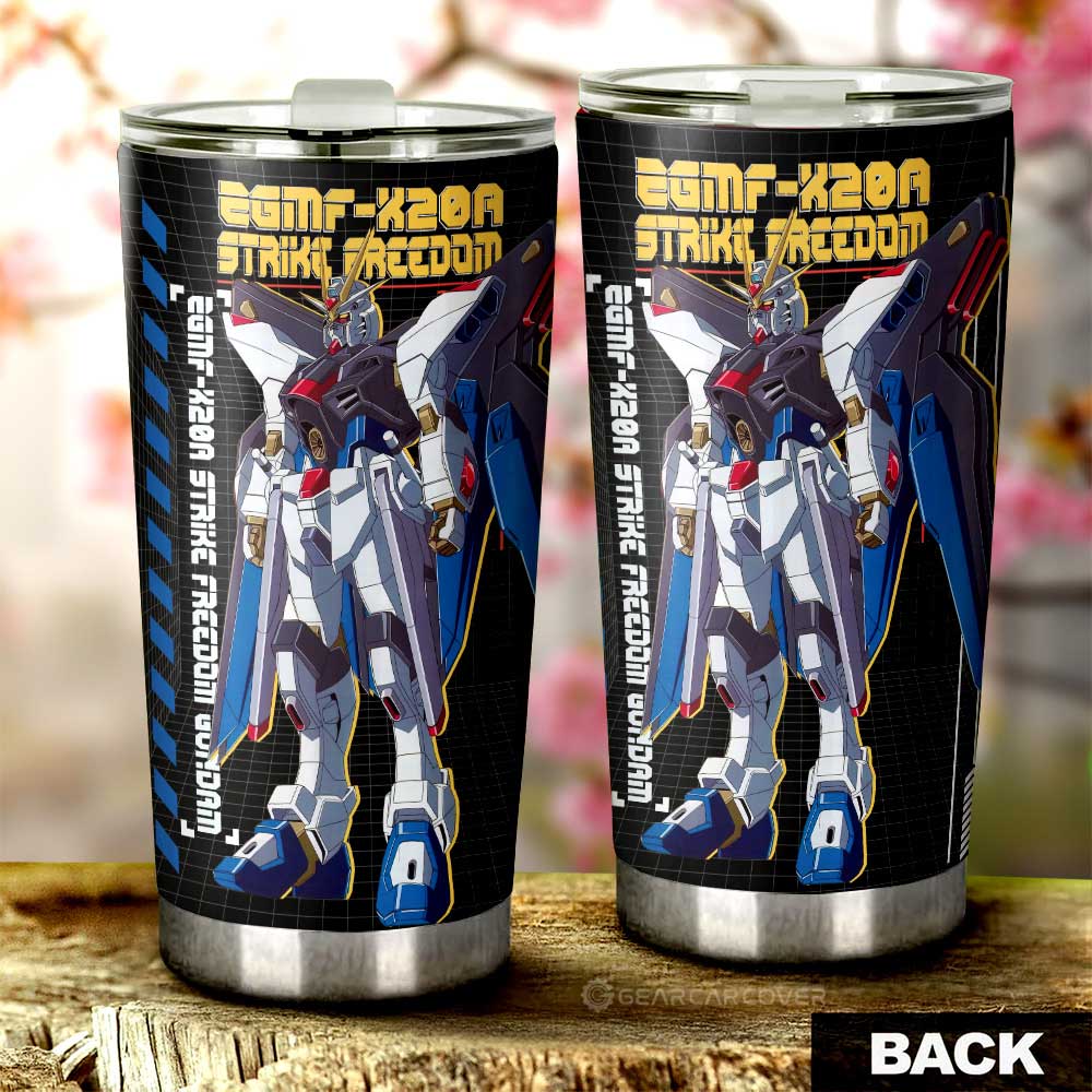 ZGMF-X20A Strike Freedom Tumbler Cup Custom Car Interior Accessories - Gearcarcover - 3