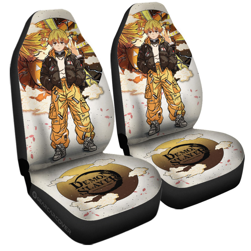 Zenitsu Agatsuma Car Seat Covers Anime Collection - Gearcarcover - 3