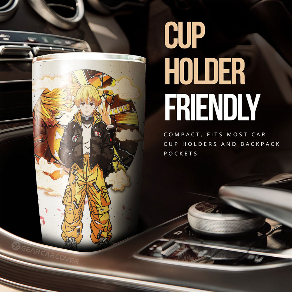 Zenitsu Agatsuma Tumbler Cup Anime Collection - Gearcarcover - 3