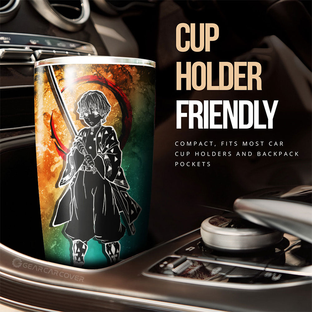 Zenitsu Agatsuma Tumbler Cup Custom Car Accessories - Gearcarcover - 3