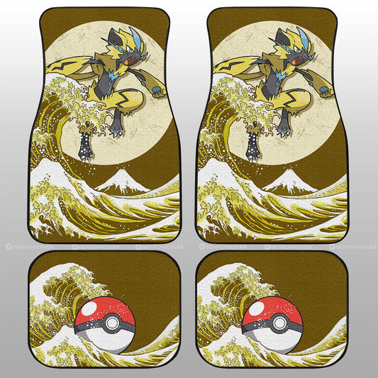 Zeraora Car Floor Mats Custom Pokemon Car Accessories - Gearcarcover - 1